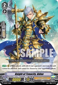 Knight of Tenacity, Aidan - Bushiroad Event Cards