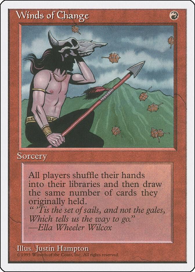 Winds of Change - Fourth Edition - Magic: The Gathering