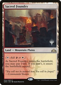 Sacred Foundry (Promo Pack: Throne of Eldraine)
