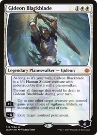 Gideon Blackblade (Promo Pack: Throne of Eldraine)