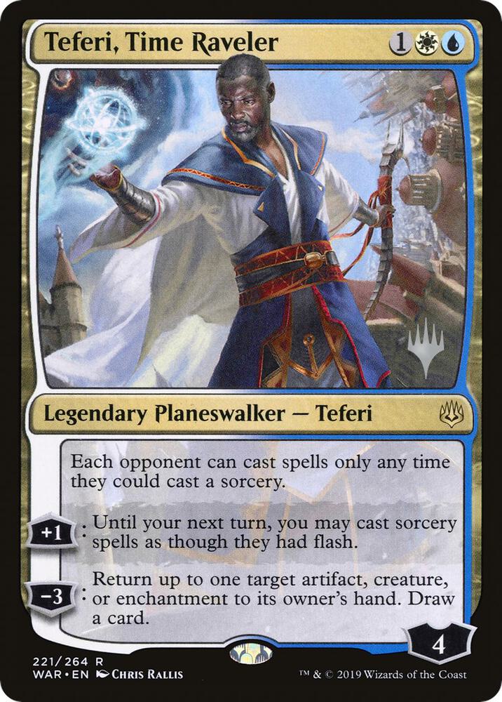 Teferi, Time Raveler - Promo Pack: Throne of Eldraine - Magic: The