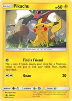 Pikachu card art