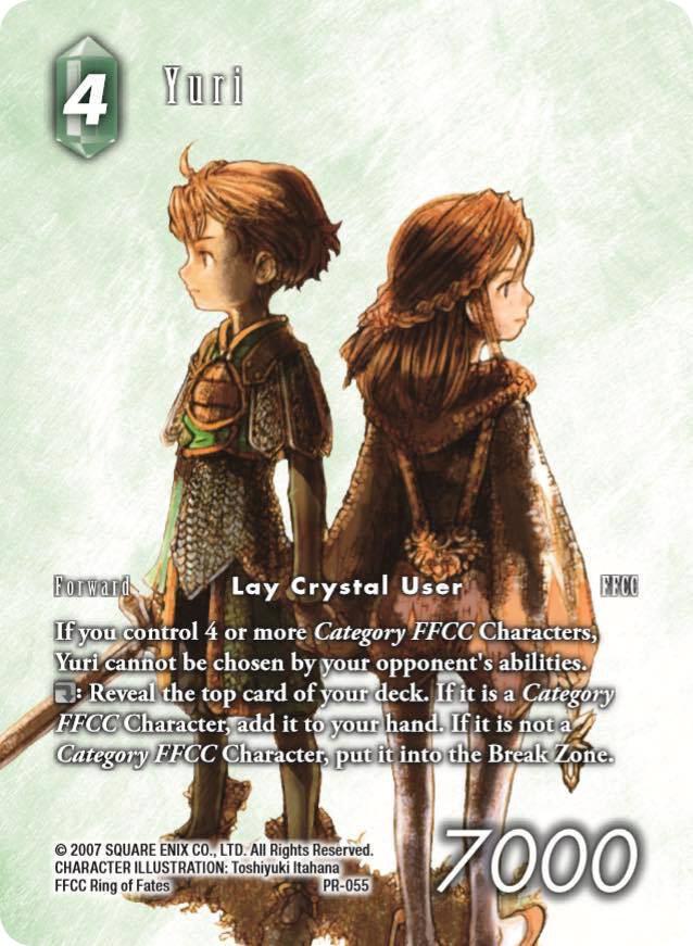Yuri (PR-055) - FF: Promo Cards - Final Fantasy TCG - TCGplayer.com