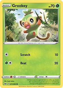Grookey - 11/202 (Premium Collection) 011/202 from Miscellaneous Cards & Products