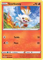 Scorbunny [Premium Collection] #31 from Pokemon Sword & Shield set