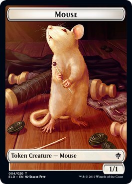 Mouse // Food (015) Double-Sided Token