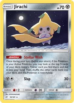 Jirachi 099/181 from Deck Exclusives