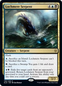 Lochmere Serpent - Promo Pack: Throne of Eldraine - Magic: The Gathering card