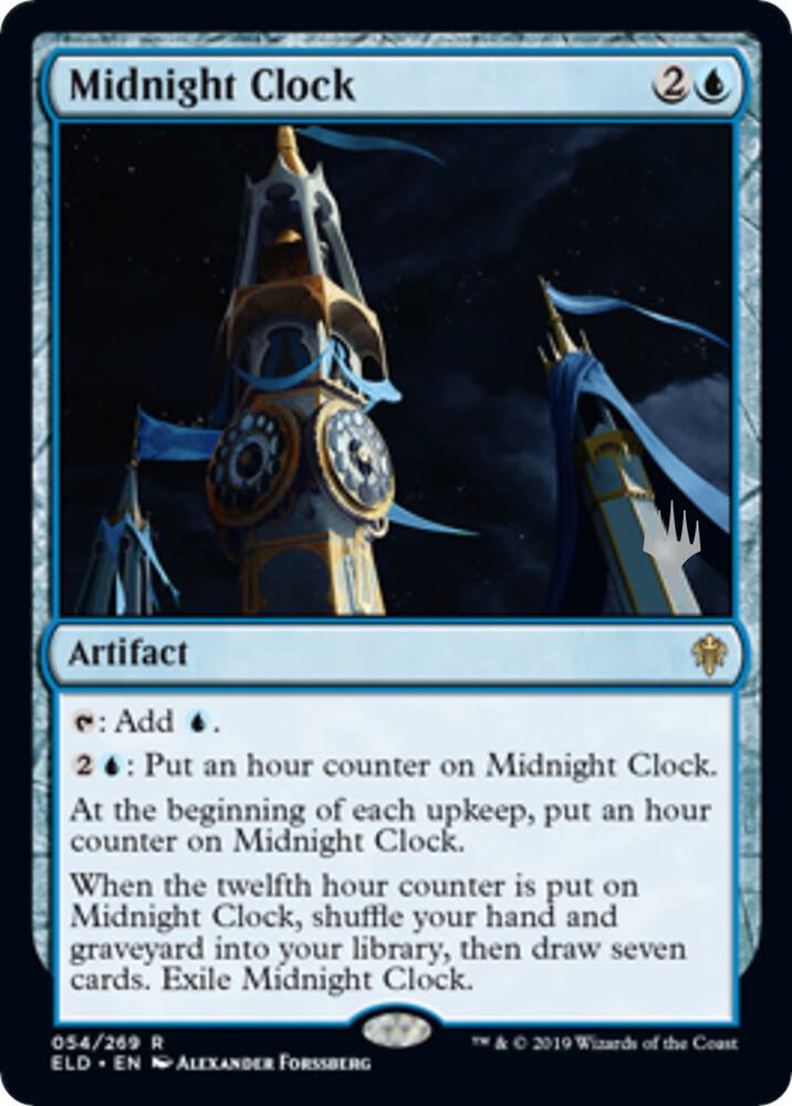 Midnight Clock 54 card