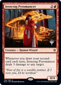 Irencrag Pyromancer - Promo Pack: Throne of Eldraine - Magic: The Gathering card