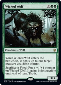 Wicked Wolf (Promo Pack: Throne of Eldraine)