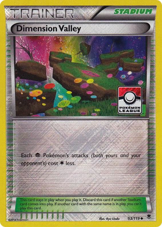 Dimension Valley - 93/119 (Pokemon League) 093/119 from League & Championship Cards