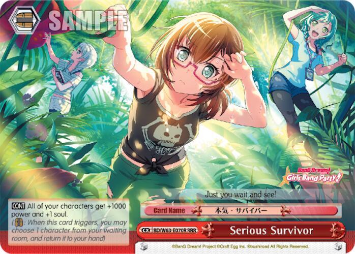 Serious Survivor (RRR)