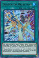 Bài Yugioh Chính Hãng ] CR06-AE069 Gladiator Rejection - Ultra Rare