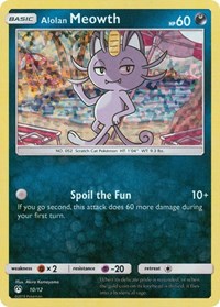 Alolan Meowth - 10/12