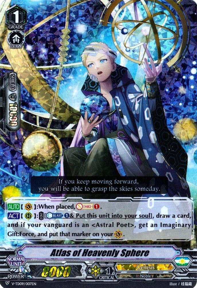 Atlas of Heavenly Sphere (RRR Foil)