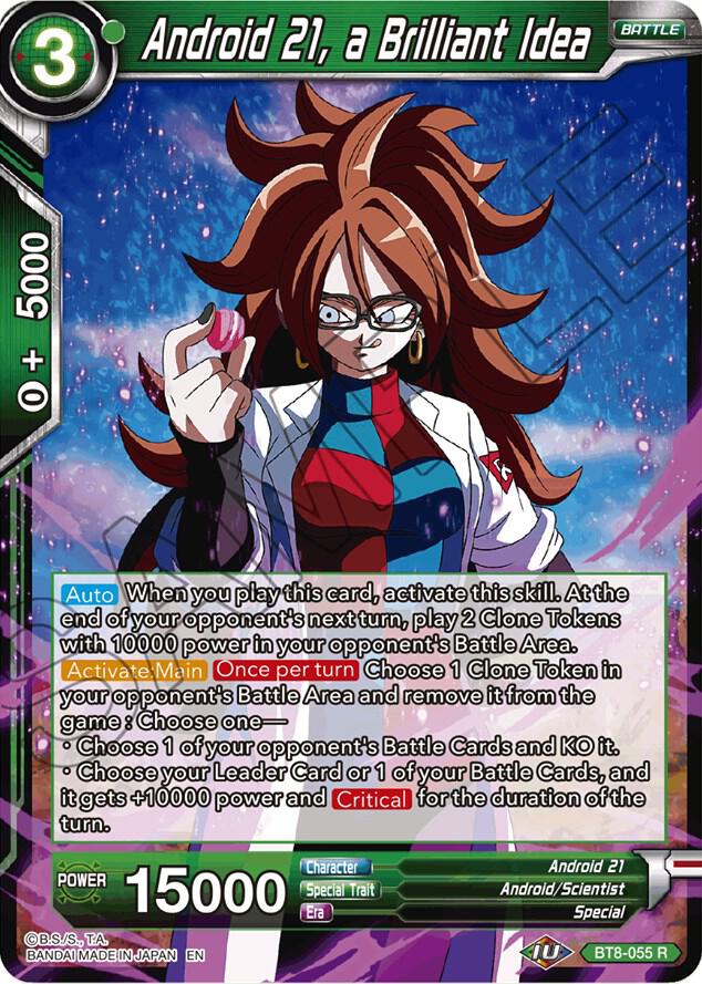Android 21, a Brilliant Idea - Malicious Machinations - Dragon