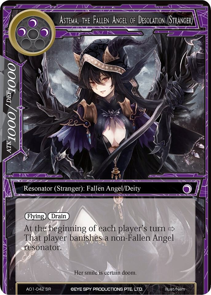 Astema, the Fallen Angel of Desolation (Stranger)