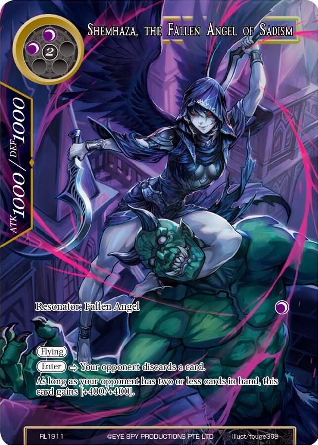 Shemhaza, the Fallen Angel of Sadism