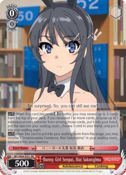 Bunny Girl Senpai, Mai Sakurajima
