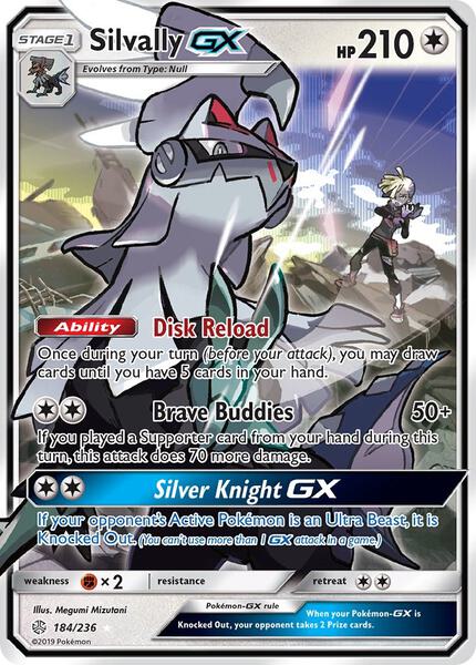 Silvally GX card image