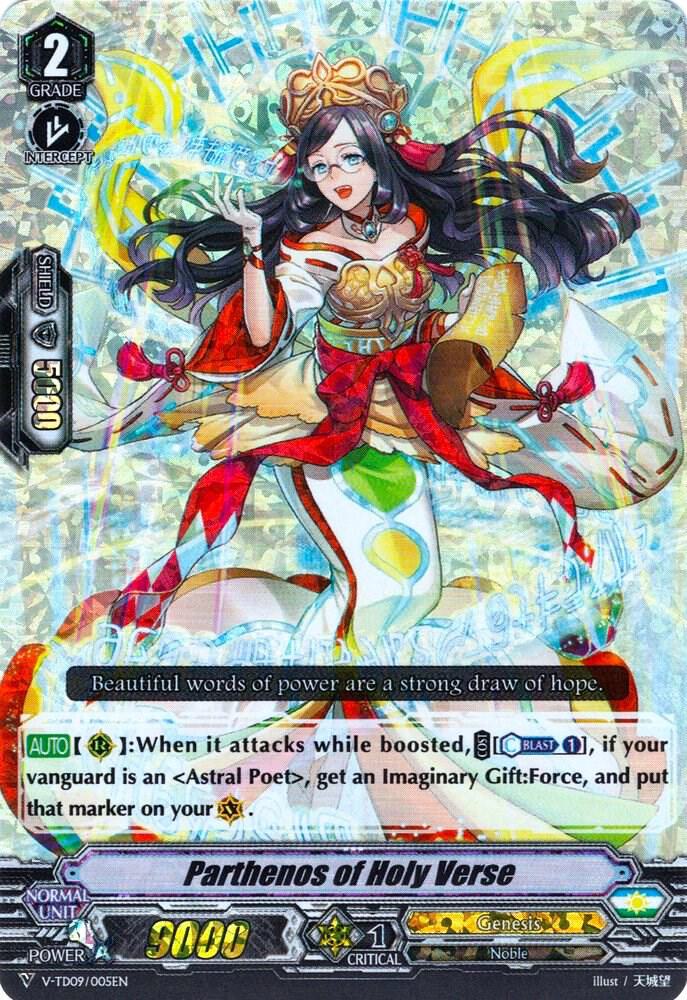 Parthenos of Holy Verse (RRR Foil)