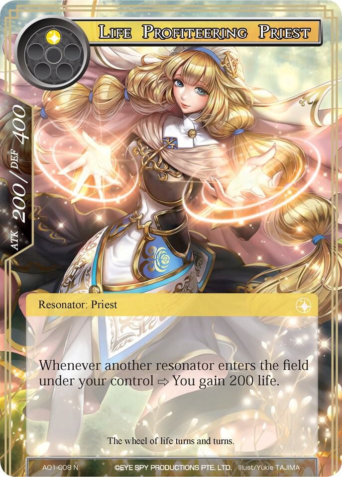 Life Profiteering Priest