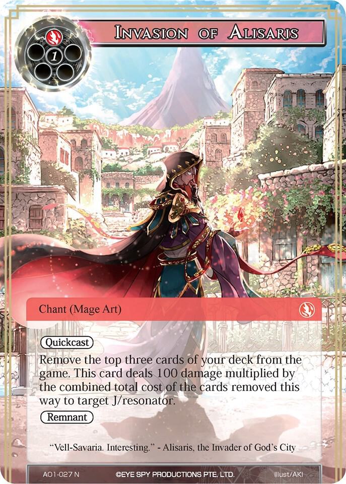 Invasion of Alisaris