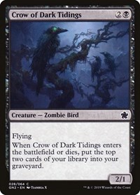Crow of Dark Tidings (Magic Game Night 2019)