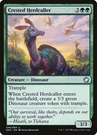 Crested Herdcaller - Magic Game Night 2019 - Magic: The Gathering card