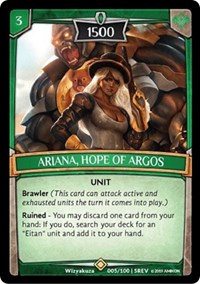 Ariana, Hope of Argos