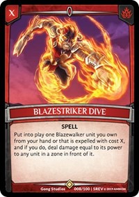 Blazestriker Dive