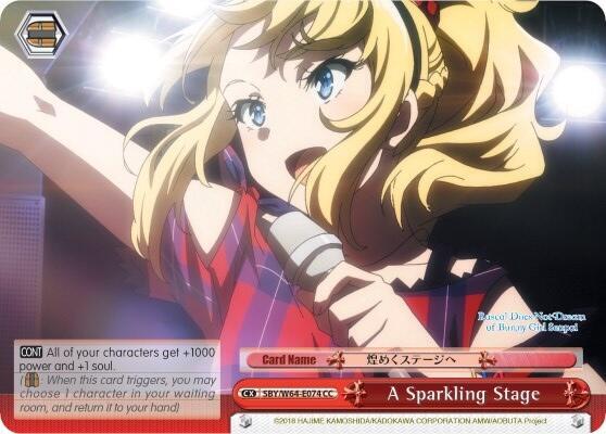 A Sparkling Stage