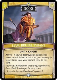 Liam, Brutal Tyrant