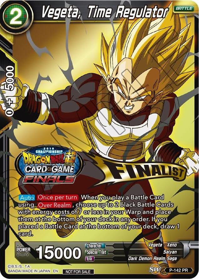 Vegeta, Time Regulator (Championship Final 2019) (Finalist)