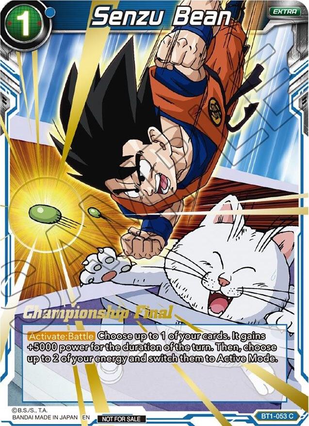 Senzu Bean (Championship Final 2019) #BT1-053 — Tournament Promotion Cards