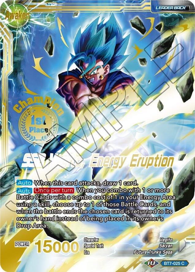 Son Goku & Vegeta // SSB Vegito, Energy Eruption (Championship Final 2019) (1st Place)