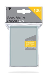 Lite Standard American Board Game Sleeves - 56mm X 87mm (100-Pack) · Ultra Pro Card Sleeves