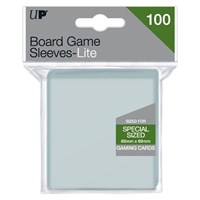 Lite Special Sized Board Game Sleeves - 69mm X 69mm (100-Pack) · Ultra Pro Card Sleeves