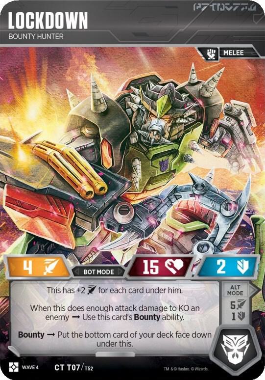 Lockdown - Bounty Hunter - War for Cybertron: Siege II - Transformers TCG - TCGplayer.com Lockdown - Bounty Hunter - War for Cybertron: Siege II - Transformers TCG - TCGplayer.com