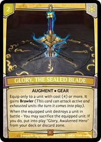 Glory, the Sealed Blade