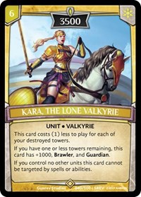 Kara, the Lone Valkyrie