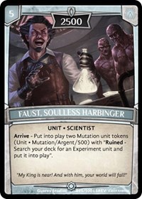 Faust, Soulless Harbinger