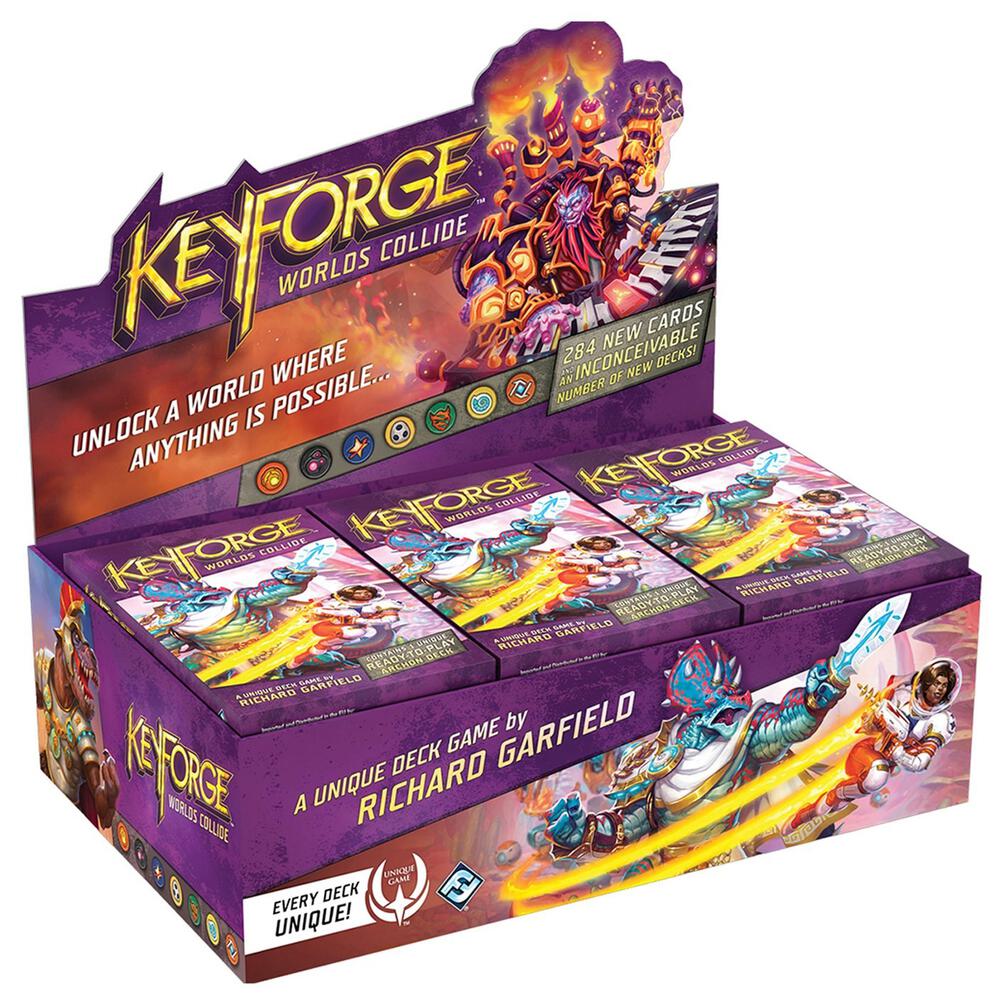 KeyForge: Worlds Collide - Deck Display