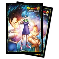 Standard Deck Protectors for Dragon Ball Super CCG - Bulma, Vegeta and Trunks (6 · Ultra Pro Card Sleeves