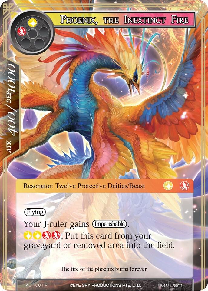 Phoenix, the Inextinct Fire