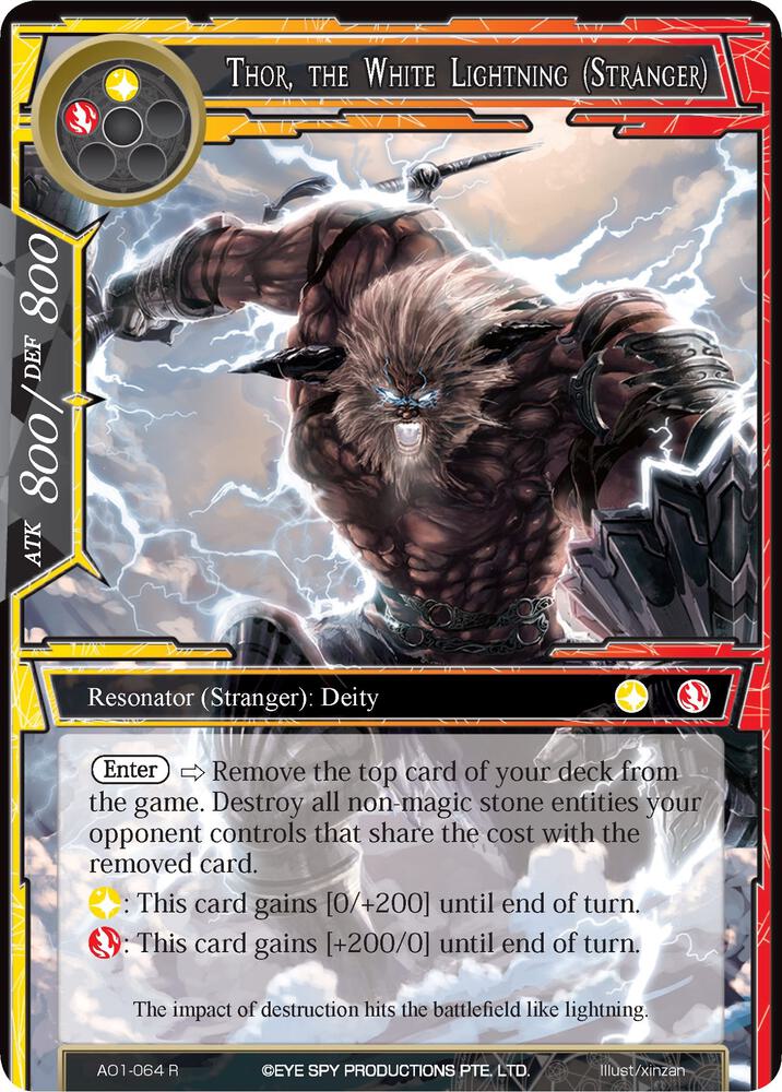 Thor, the White Lightning (Stranger)