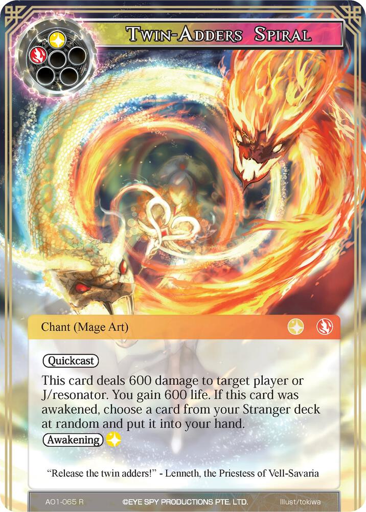 Twin-Adders Spiral