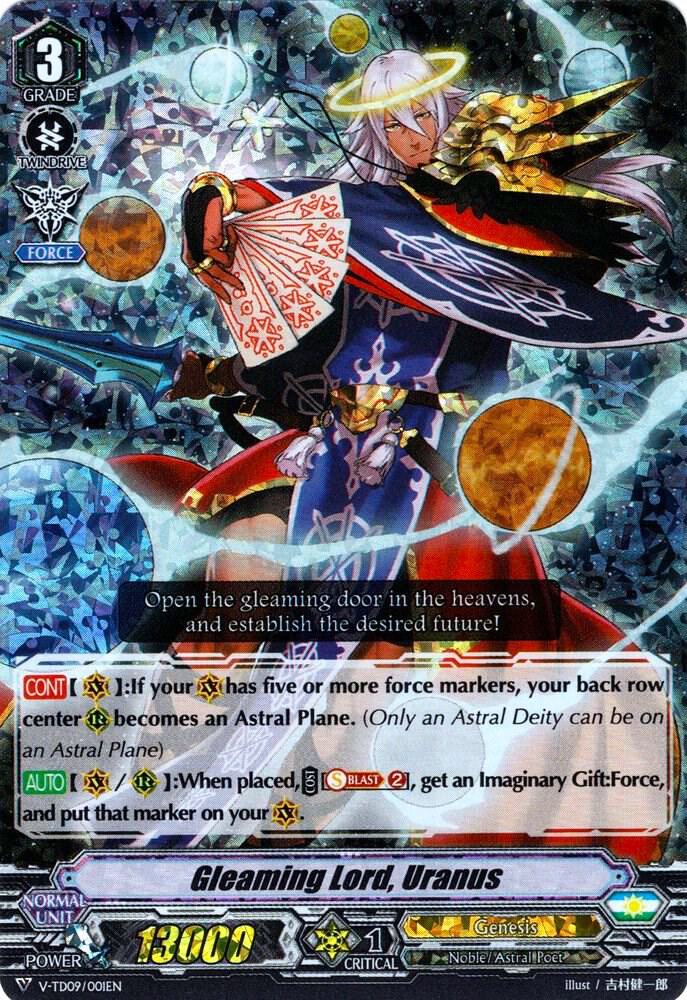 Gleaming Lord, Uranus (RRR Foil)