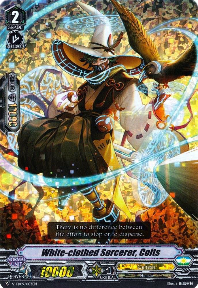 White-clothed Sorcerer, Colts (RRR Foil)